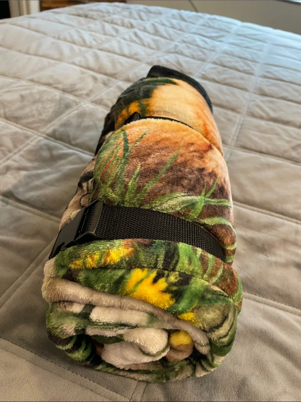 Pet Dog Throw in Orange and Yellow Tie-Dye